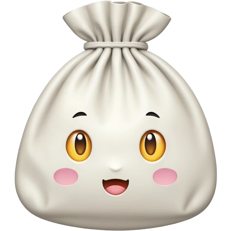 Small white pouch emoji