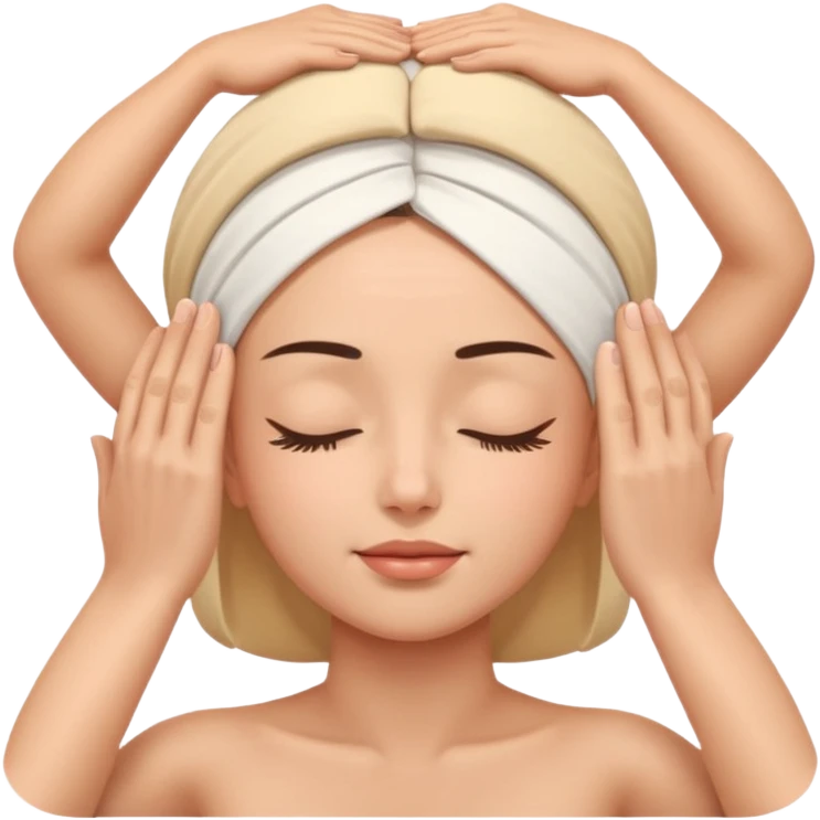 Head massage emoji