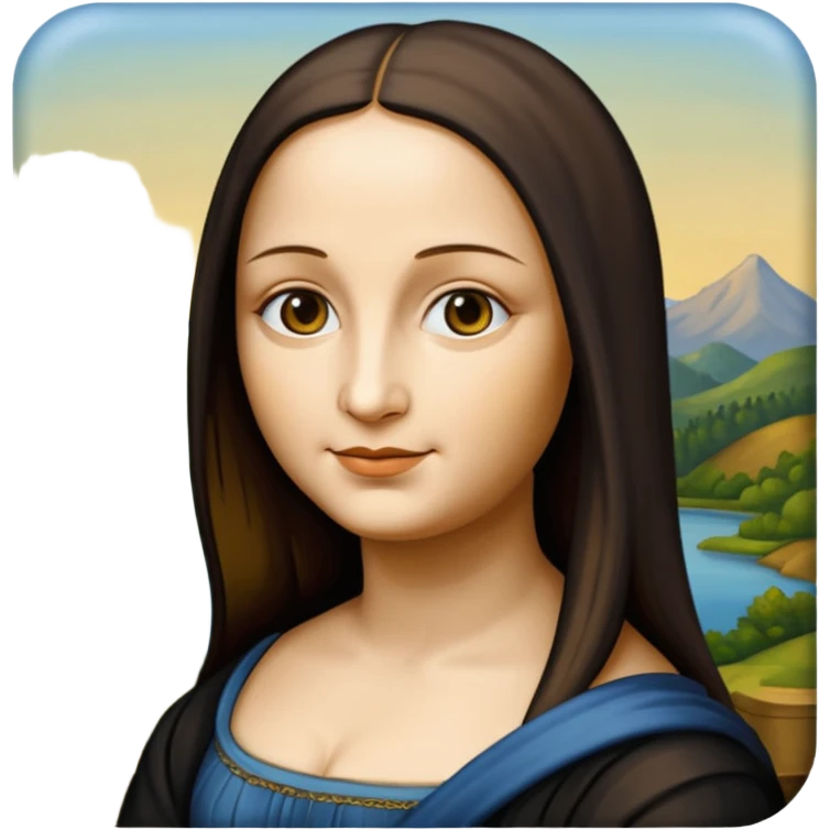 Mona Lisa painting
















 emoji