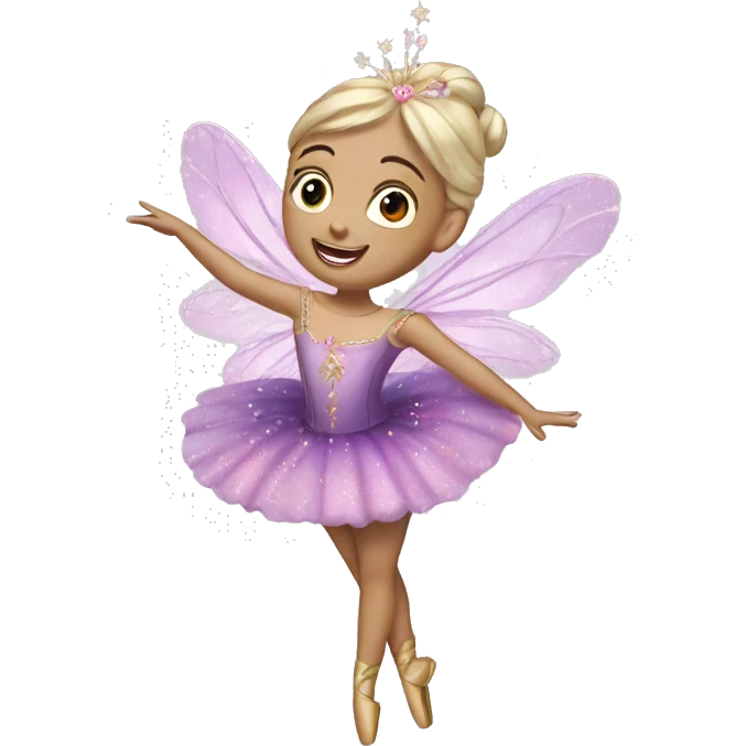 Sugar plum fairy from the nutcracker emoji
