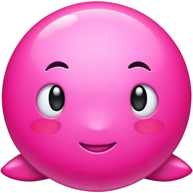 Pink emoji