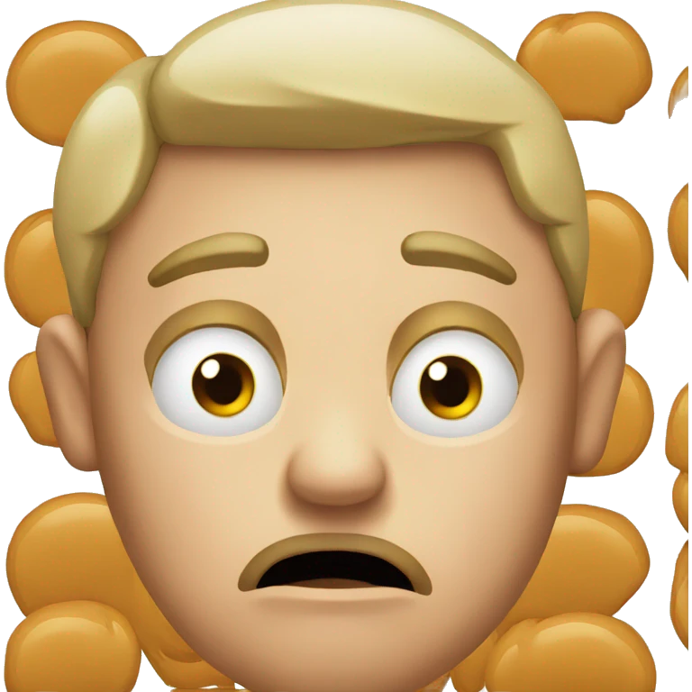 emoji that looks disgusted emoji