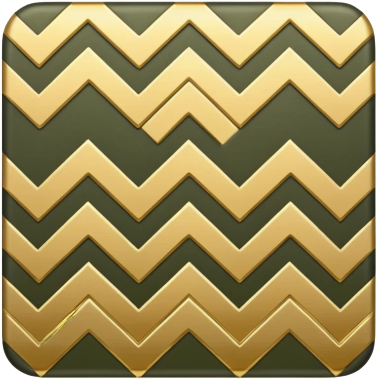 The "Member Chevron"
Concept: A single, simple military chevron (the "V" shape, like a Private First Class stripe).

Color: A gold or white chevron on a dark olive-green or gritty gray background. emoji