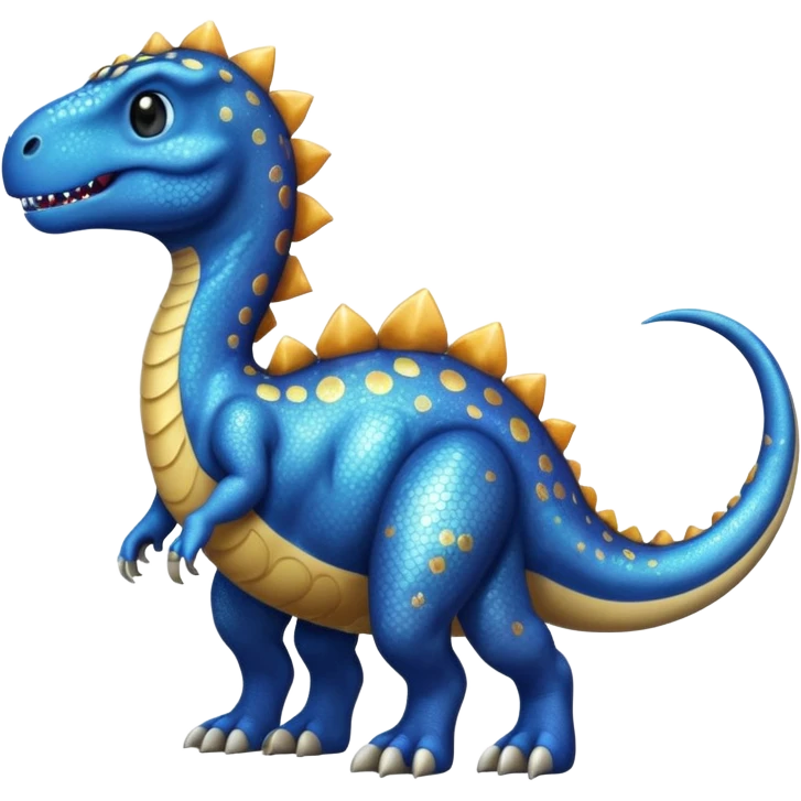 A magical dinosaur. A space dinosaur. emoji