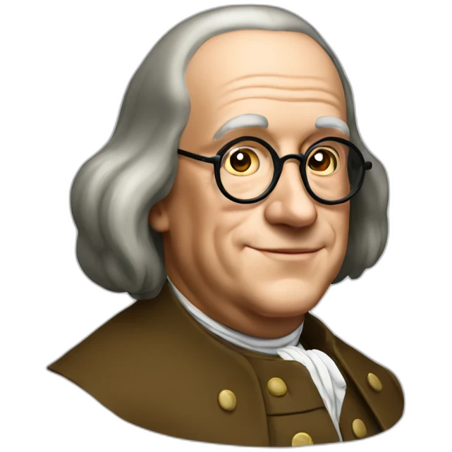 Ben Franklin emoji