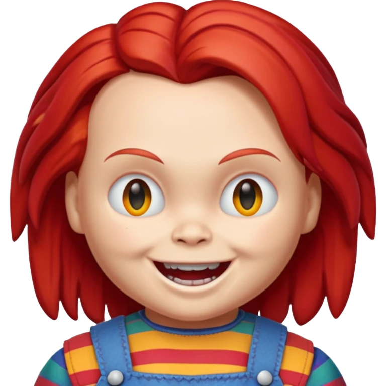 Un emojin de chuky emoji