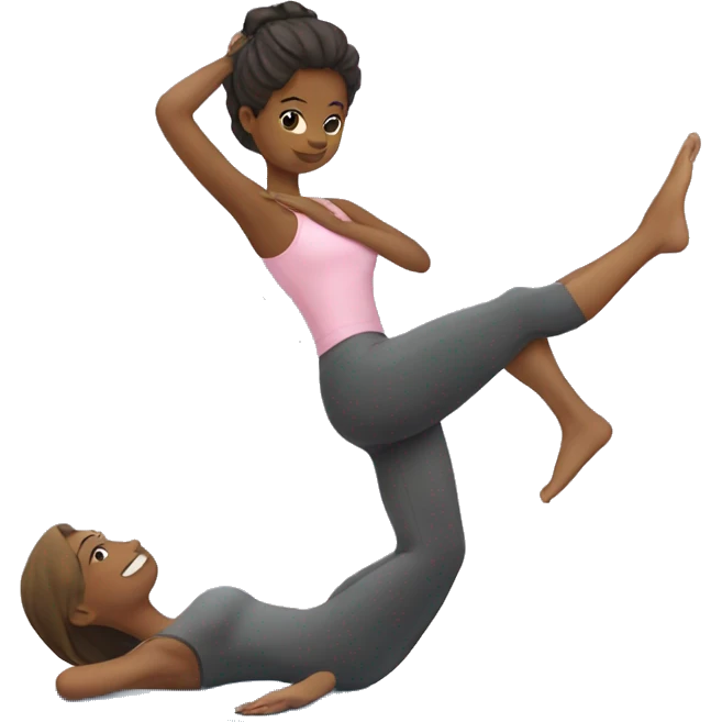 girl pilates emoji