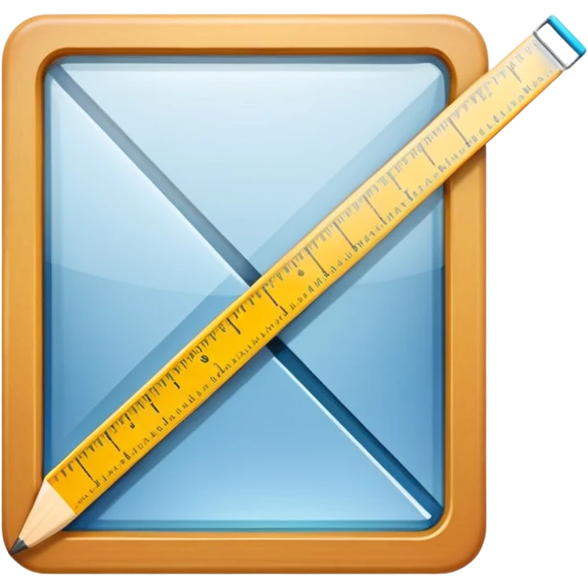 mac os icon crop ruler square intersected emoji