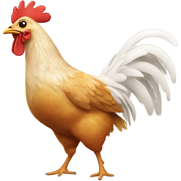 Dancing chicken emoji