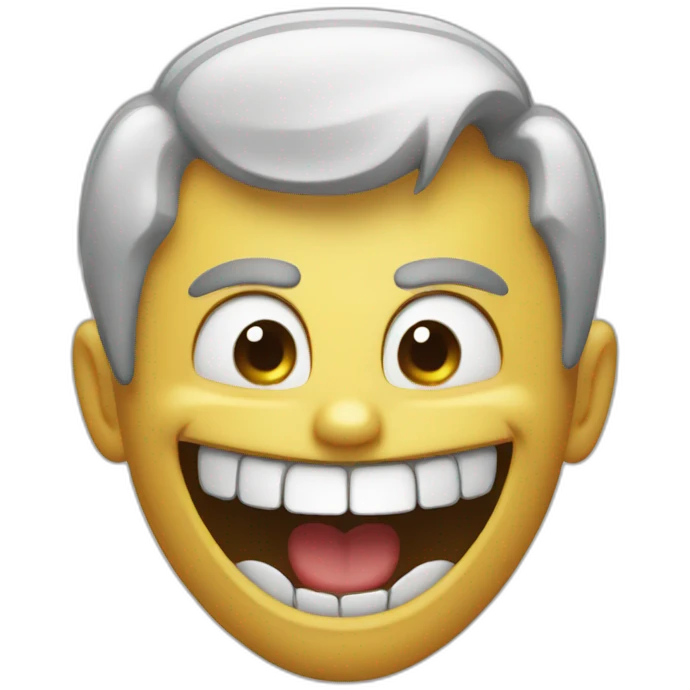 Evil laugh emoji