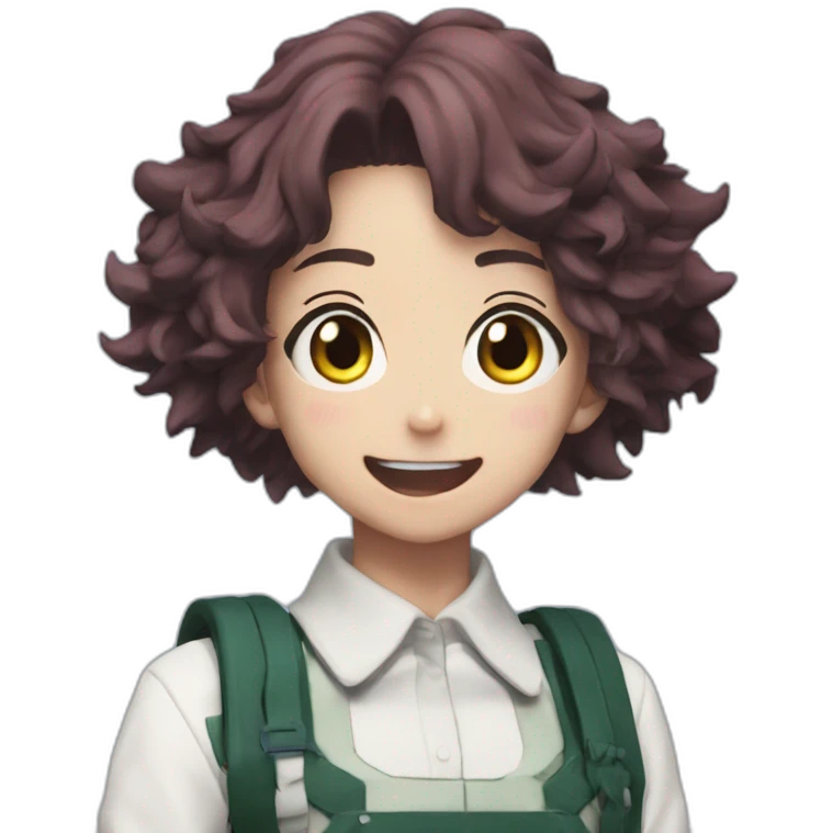 my hero academia mina emoji