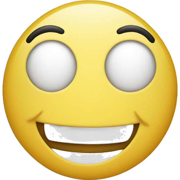 smiley face saying hello emoji