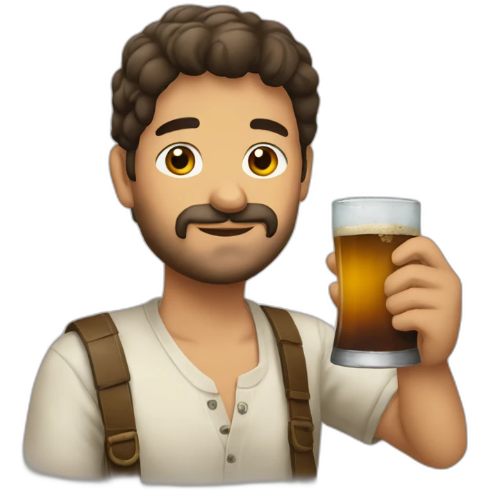 Uruguayan drinking mate emoji