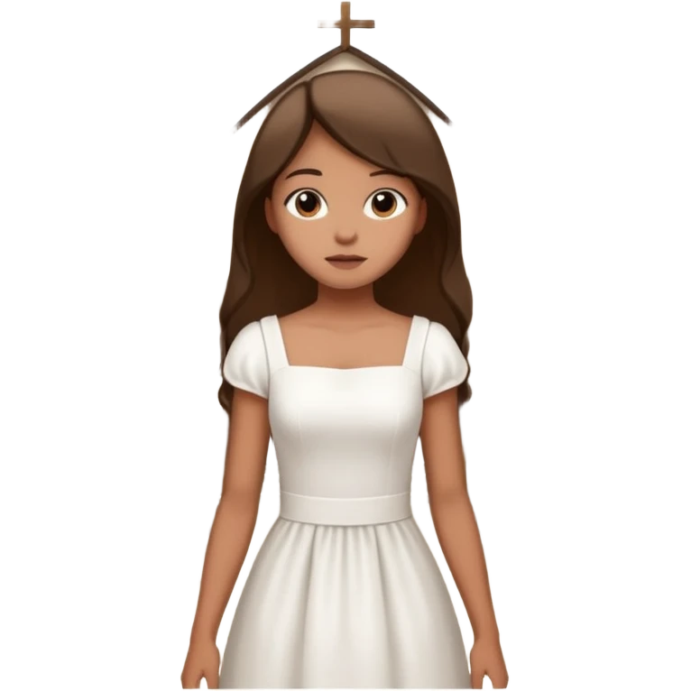 girl go to the church emoji