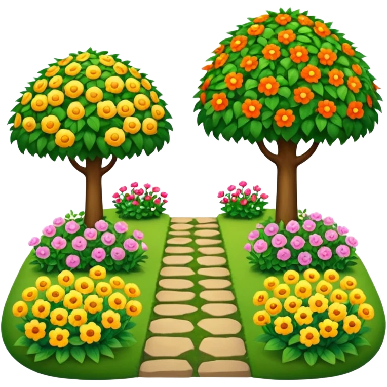 a wounderful garden emoji