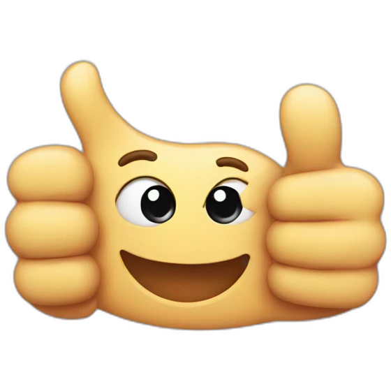 love thumbs up emoji