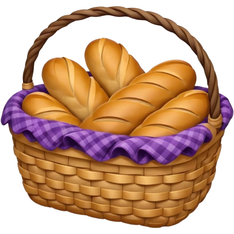 Bread Basket purple emoji