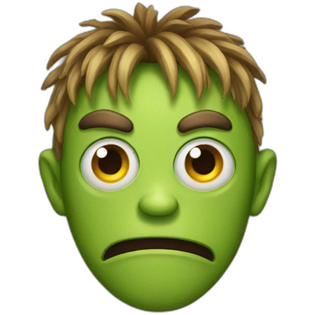 Monster head emoji