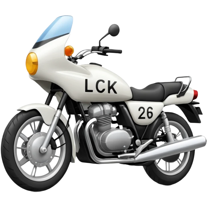 crea un emoji de una matrícula europea de moto con los números 2706 y las letras LRK  emoji
