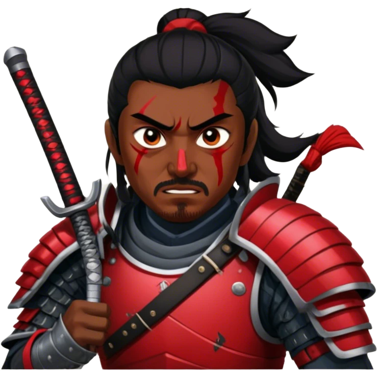 Battle-Ready Samurai emoji