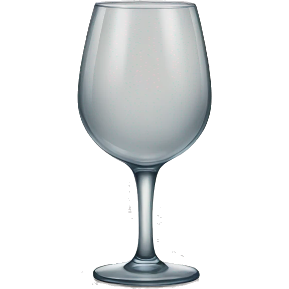 Wine glass empty  emoji