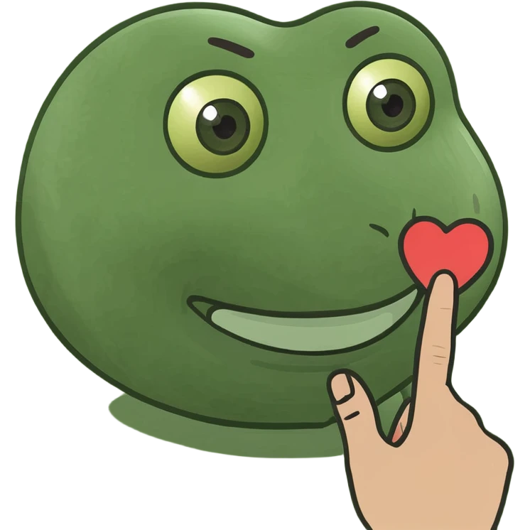 Loving emoji with heart in hand emoji