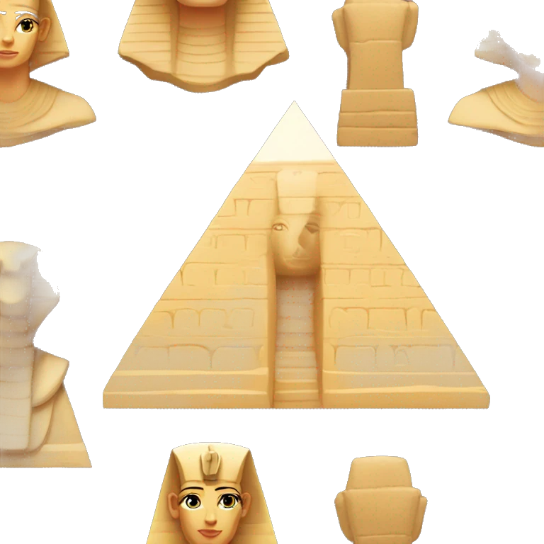 Egyptian pyramid emoji