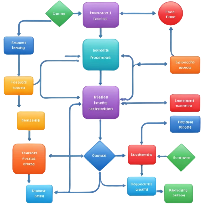 a flowchart emoji