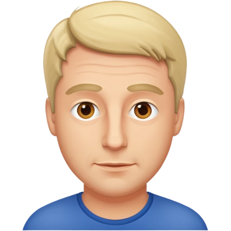Paul￼ Lucote as a british man emoji
