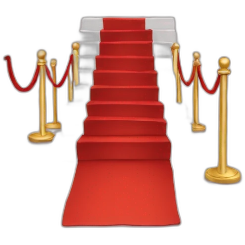 Red carpet emoji