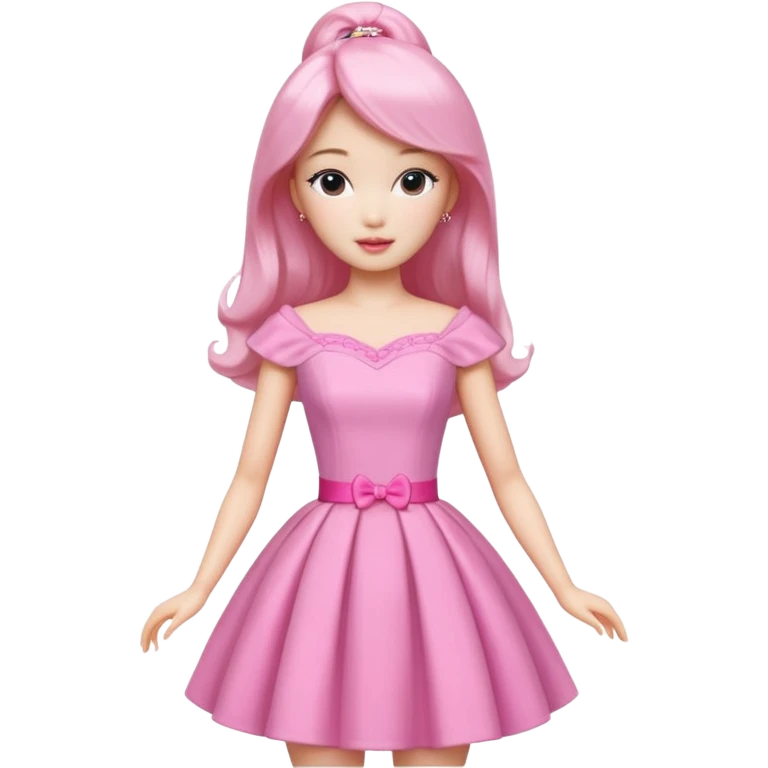 Korean Barbie emoji