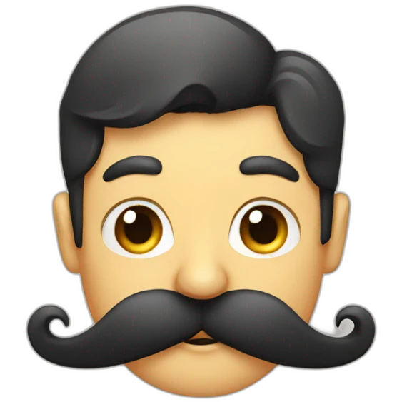 moustache emoji