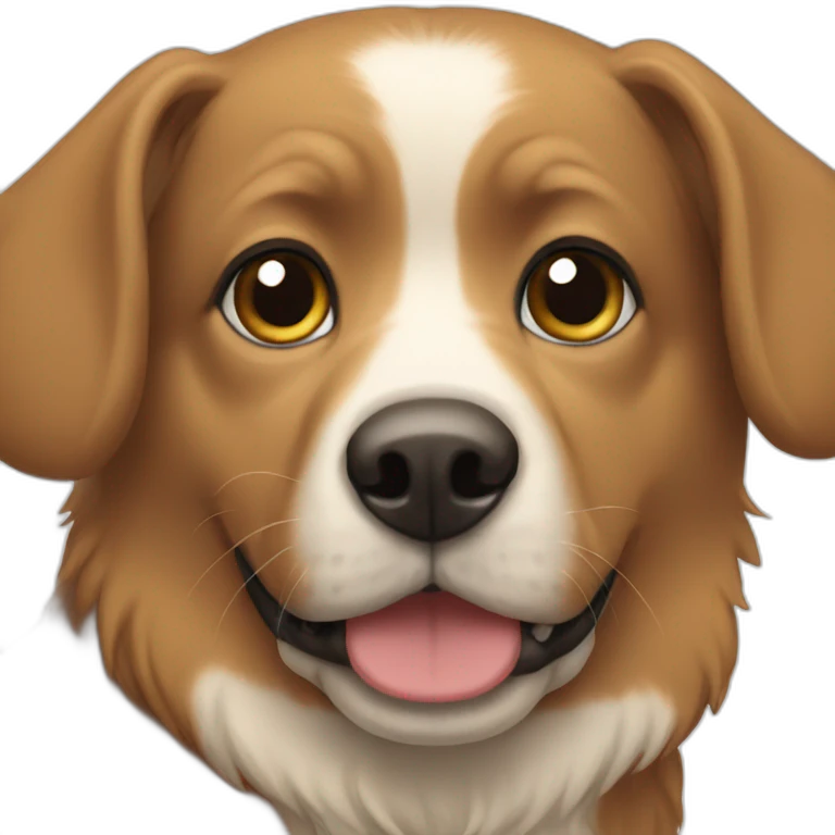 mobile dog emoji