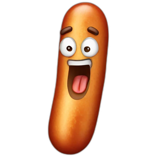 angry sausage emoji