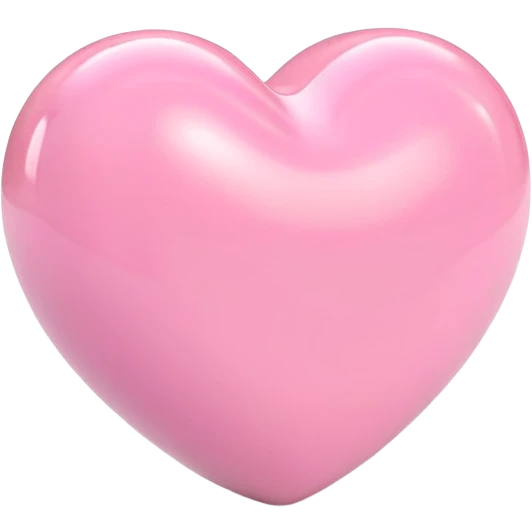 Baby pink heart emoji
