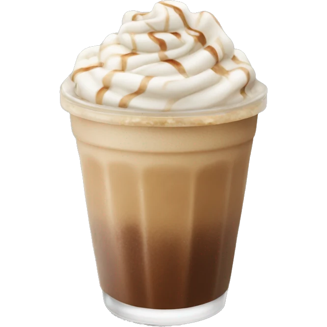 Caffè Nero iced frappe emoji