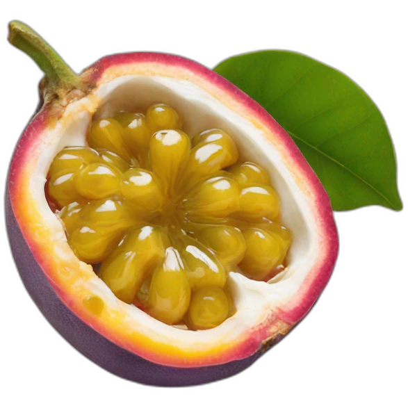 passion fruit the one in emoji