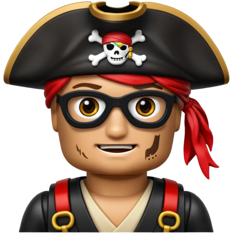 pirate lego character emoji