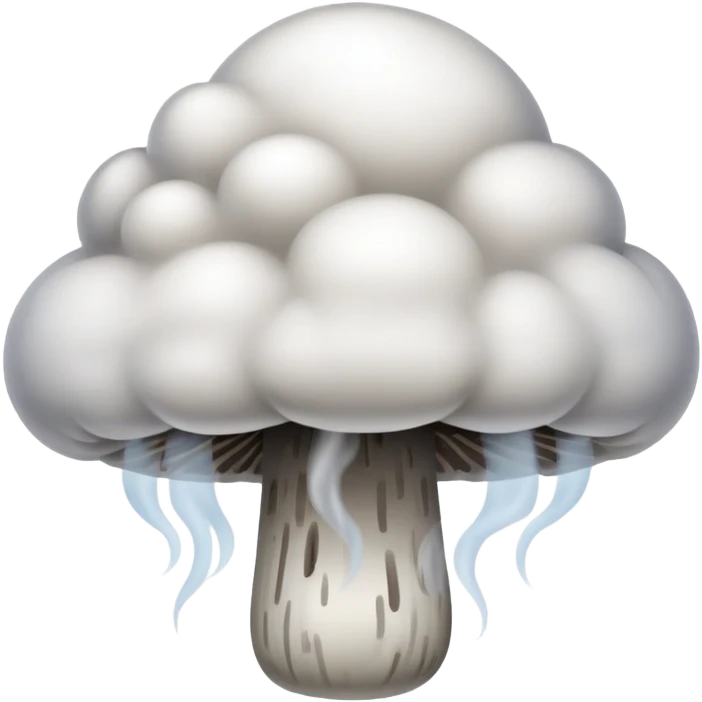 fair, mushroom, smoke emoji