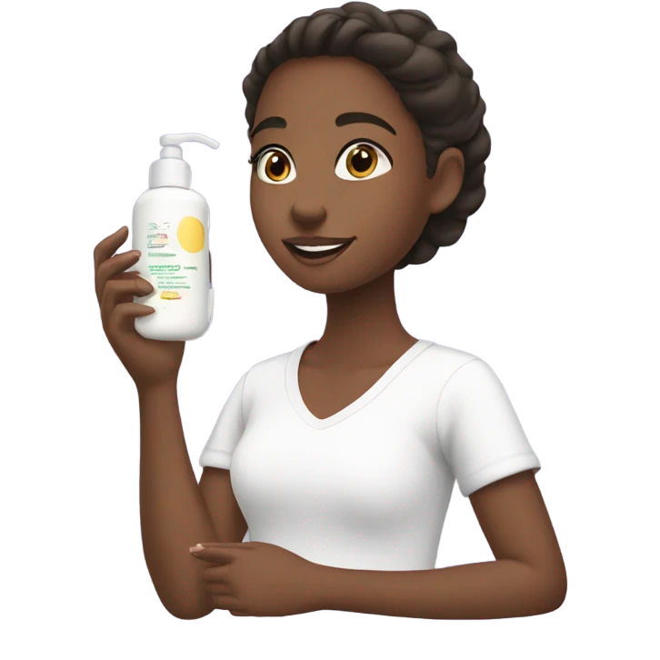 skin care girl emoji
