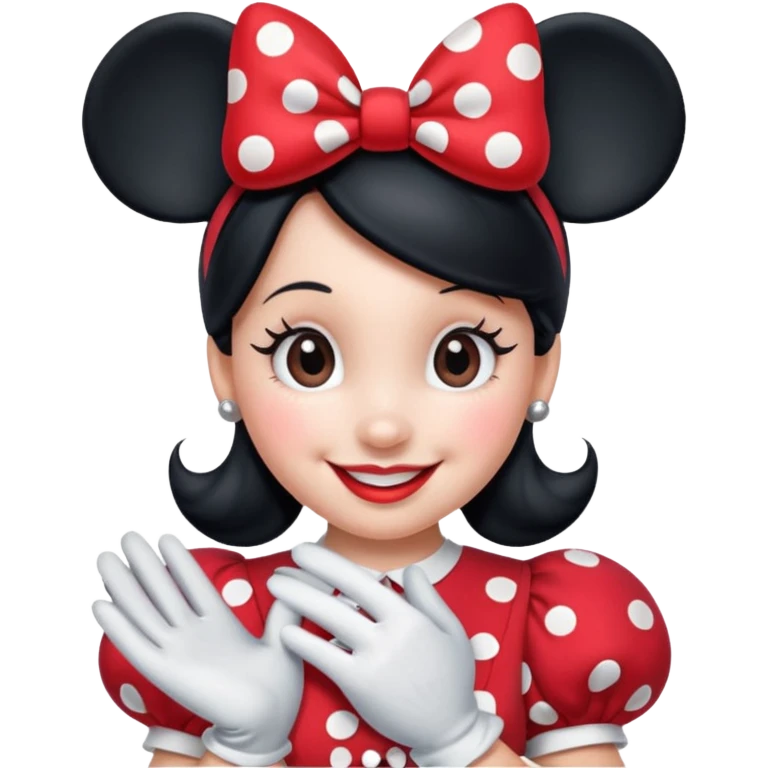 minnie mouse emoji emoji