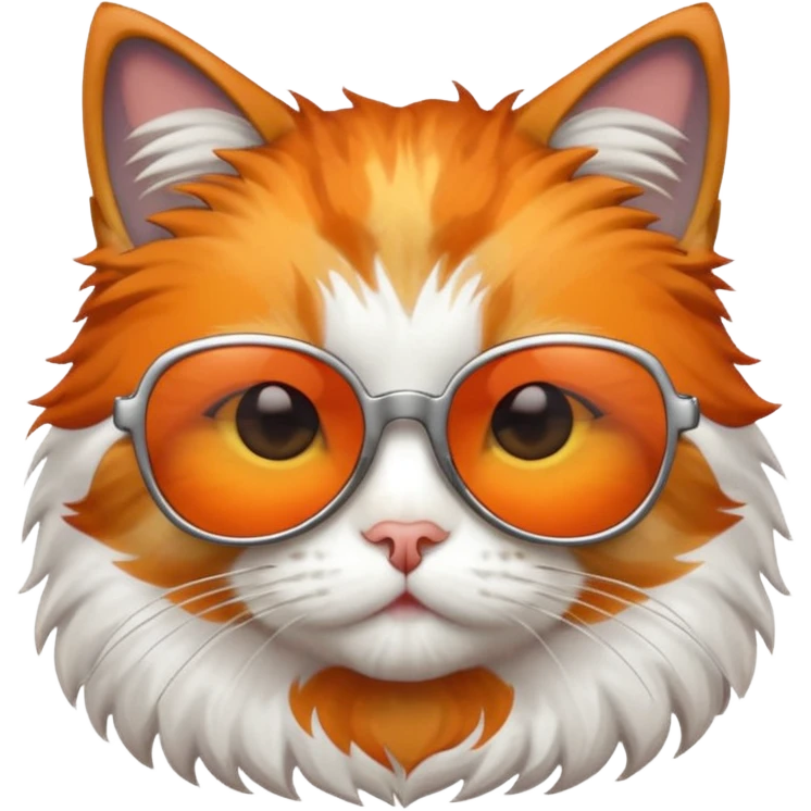 Cat wearing sunglasses emoji
