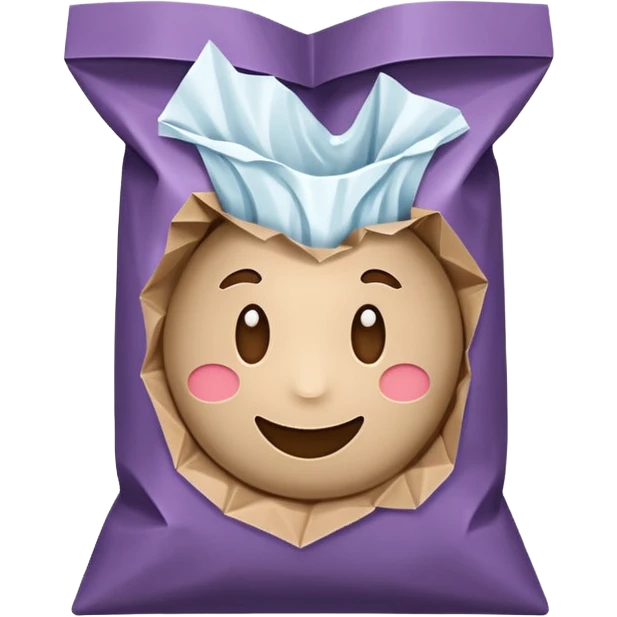 detergant in paper bag emoji