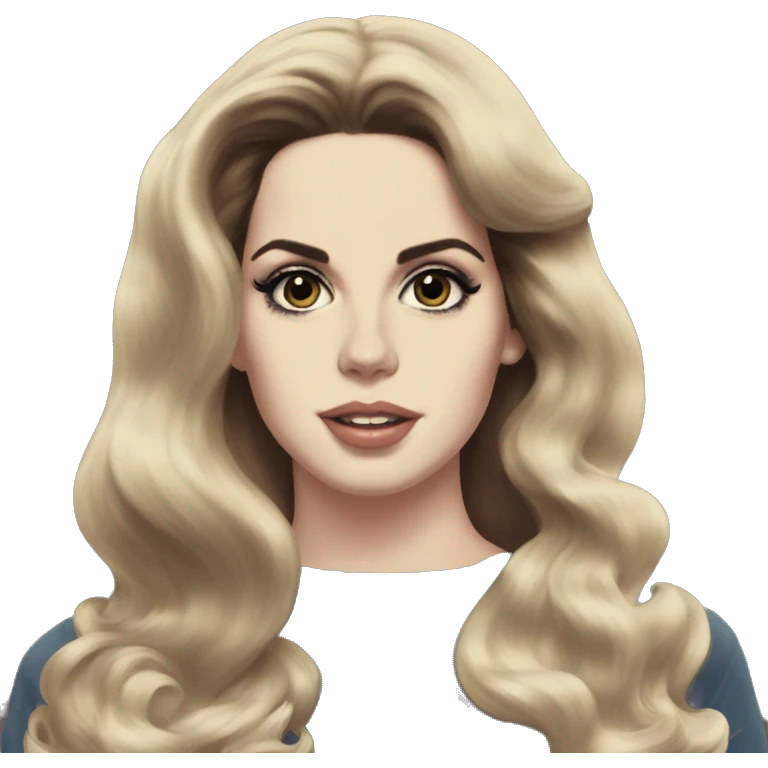 Lana Del Rey vintage emoji