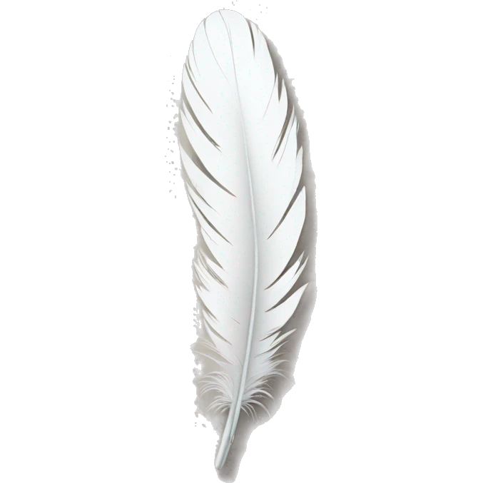 White feather emoji