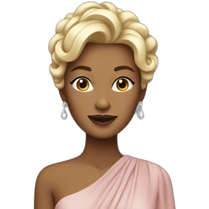 elegant woman emoji