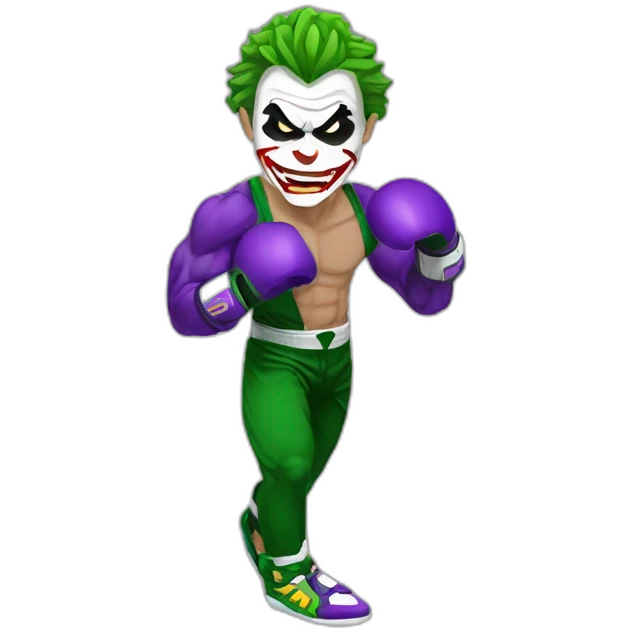 joker MMA Fighter  emoji