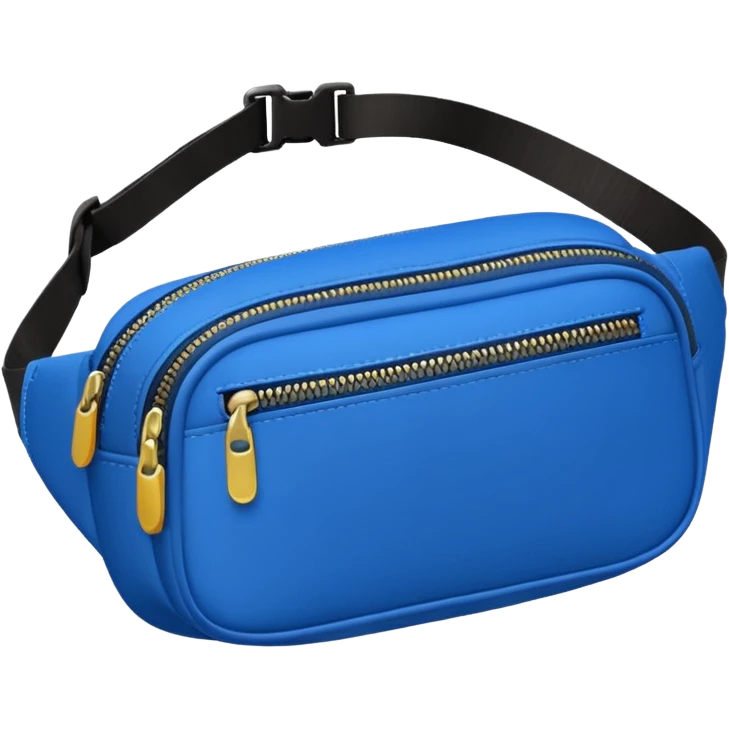 blue waist bags emoji