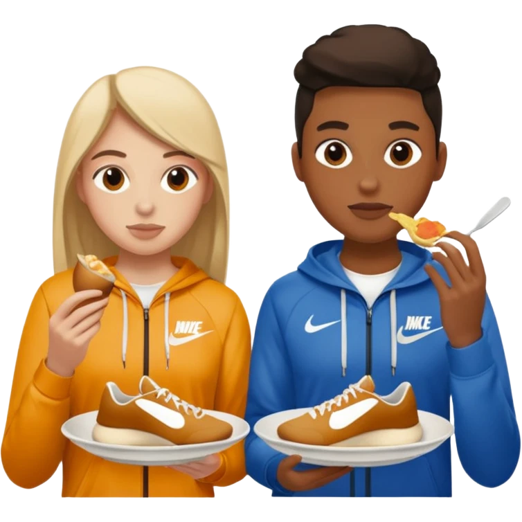 i want two person nicke eatche athore emoji