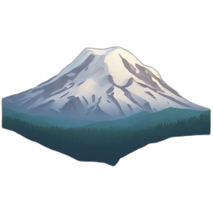 Rainier mount emoji